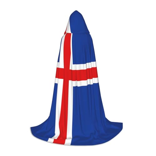 XZDAL Flagge Islands bedruckter Kapuzenumhang M für Teenager Cosplay Rollenspiel Festival Maskerade Mottoparty Kostüm XZDAL Flagge Islands bedruckter Kapuzenumhang M für Teenager Cosplay Rollenspiel Festival Maskerade Mottoparty Kostüm von XZDAL
