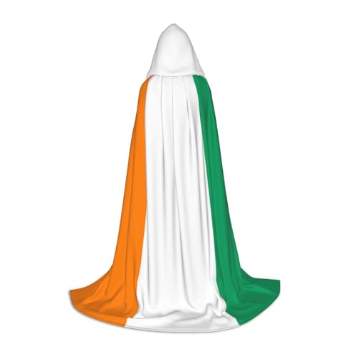 XZDAL Flagge von Côte d'Ivoire Gedruckt Kapuzen Umhang M für Teenager Cosplay Rollenspiel Festival Maskerade Mottoparty Kostüm XZDAL Flagge von Côte d'Ivoire Gedruckt Kapuzen Umhang M für Teenager Cosplay Rollenspiel Festival Maskerade Mottoparty Kostüm von XZDAL