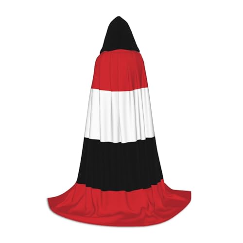 XZDAL Jemenitische Flagge Kapuzenumhang M für Teenager Langer Umhang Kostüm Cosplay Maskerade Karneval Party XZDAL Jemenitische Flagge Kapuzenumhang M für Teenager Langer Umhang Kostüm Cosplay Maskerade Karneval Party von XZDAL