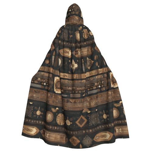 XZDAL Kapuzenumhang für Erwachsene, Bohemian-Stil, für Halloween, Cosplay, Maskerade, Party-Kostüm XZDAL Kapuzenumhang für Erwachsene, Bohemian-Stil, für Halloween, Cosplay, Maskerade, Party-Kostüm von XZDAL