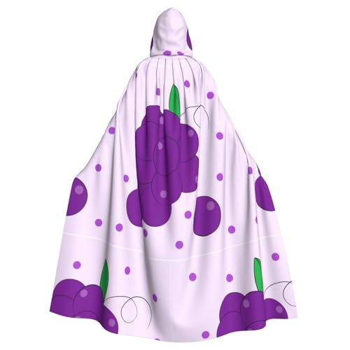 XZDAL Kapuzenumhang für Erwachsene, Cartoon-Trauben, für Halloween, Cosplay, Maskerade, Party-Kostüm XZDAL Kapuzenumhang für Erwachsene, Cartoon-Trauben, für Halloween, Cosplay, Maskerade, Party-Kostüm von XZDAL
