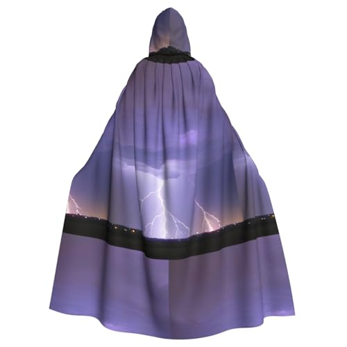 XZDAL Kapuzenumhang für Erwachsene, mit Blitzsturm, für Halloween, Cosplay, Maskerade, Party-Kostüm XZDAL Kapuzenumhang für Erwachsene, mit Blitzsturm, für Halloween, Cosplay, Maskerade, Party-Kostüm von XZDAL