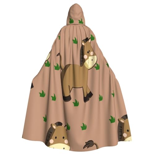 XZDAL Kapuzenumhang mit Cartoon-Esel für Erwachsene, für Halloween, Cosplay, Maskerade, Party-Kostüm XZDAL Kapuzenumhang mit Cartoon-Esel für Erwachsene, für Halloween, Cosplay, Maskerade, Party-Kostüm von XZDAL