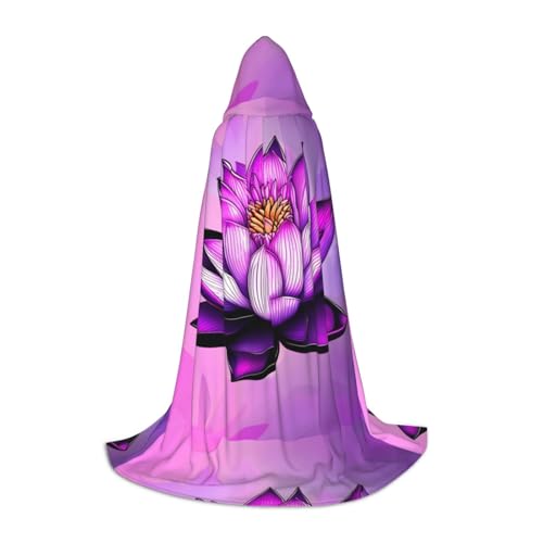 XZDAL Lila Lotus Kapuzenumhang S für Teenager Langer Umhang Kostüm Cosplay Maskerade Karneval Party XZDAL Lila Lotus Kapuzenumhang S für Teenager Langer Umhang Kostüm Cosplay Maskerade Karneval Party von XZDAL