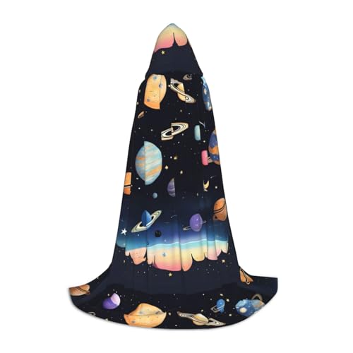 XZDAL Saturn Jupiter Erde Kapuzenumhang M für Teenager Langer Umhang Kostüm Cosplay Maskerade Karneval Party XZDAL Saturn Jupiter Erde Kapuzenumhang M für Teenager Langer Umhang Kostüm Cosplay Maskerade Karneval Party von XZDAL