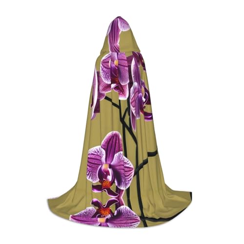 XZDAL Schöne Orchideen Gedruckt Kapuzen Umhang L für Teenager Cosplay Rollenspiel Festival Maskerade Mottoparty Kostüm XZDAL Schöne Orchideen Gedruckt Kapuzen Umhang L für Teenager Cosplay Rollenspiel Festival Maskerade Mottoparty Kostüm von XZDAL