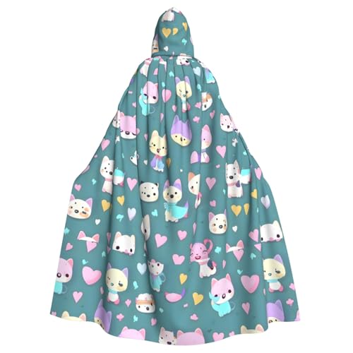 XZDAL Süßer kleiner Fuchs mit Kapuze für Erwachsene, Umhang für Halloween, Cosplay, Maskerade, Party-Kostüm XZDAL Süßer kleiner Fuchs mit Kapuze für Erwachsene, Umhang für Halloween, Cosplay, Maskerade, Party-Kostüm von XZDAL