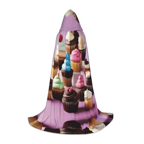 XZDAL Sweet Treats Bedruckter Kapuzenumhang L für Teenager Cosplay Rollenspiel Festival Maskerade Mottoparty Kostüm XZDAL Sweet Treats Bedruckter Kapuzenumhang L für Teenager Cosplay Rollenspiel Festival Maskerade Mottoparty Kostüm von XZDAL