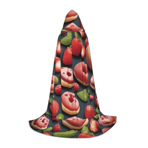 XZDAL Tasty Wonders Kapuzenumhang M für Teenager Langer Umhang Kostüm Cosplay Maskerade Karneval Party XZDAL Tasty Wonders Kapuzenumhang M für Teenager Langer Umhang Kostüm Cosplay Maskerade Karneval Party von XZDAL