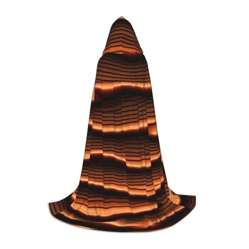 XZDAL Umhang mit Kapuze, Größe M, für Teenager, langer Umhang, Kostüm, Cosplay, Maskerade, Karneval, Party von XZDAL