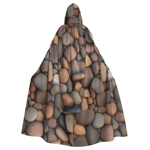 XZDAL Umhang mit Kapuze für Erwachsene, Kieselsteine, für Halloween, Cosplay, Maskerade, Party-Kostüm XZDAL Umhang mit Kapuze für Erwachsene, Kieselsteine, für Halloween, Cosplay, Maskerade, Party-Kostüm von XZDAL