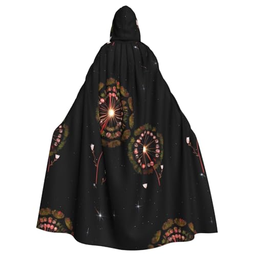 XZDAL Umhang mit Kapuze für Erwachsene, Sternenlöwenzahn, für Halloween, Cosplay, Maskerade, Party-Kostüm XZDAL Umhang mit Kapuze für Erwachsene, Sternenlöwenzahn, für Halloween, Cosplay, Maskerade, Party-Kostüm von XZDAL
