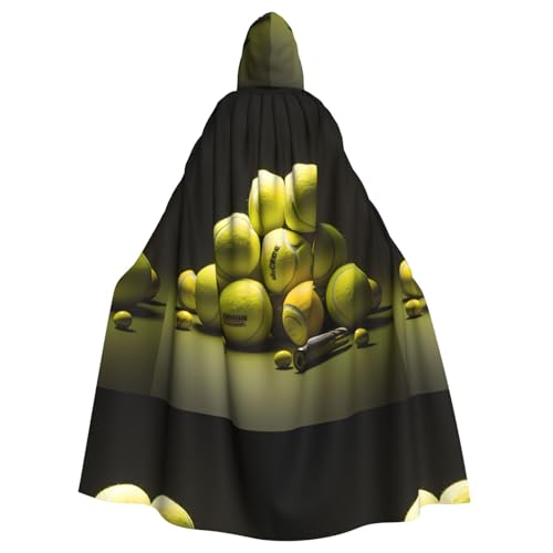 XZDAL Umhang mit Kapuze für Erwachsene, Tennisdiagramm, für Halloween, Cosplay, Maskerade, Party-Kostüm XZDAL Umhang mit Kapuze für Erwachsene, Tennisdiagramm, für Halloween, Cosplay, Maskerade, Party-Kostüm von XZDAL