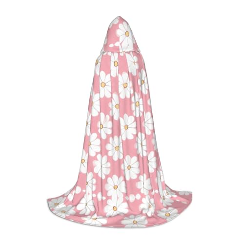 XZDAL Weiße Chrysanthemen Texturdiagramm Gedruckt Kapuzen Umhang M für Teenager Cosplay Rollenspiel Festival Maskerade Mottoparty Kostüm XZDAL Weiße Chrysanthemen Texturdiagramm Gedruckt Kapuzen Umhang M für Teenager Cosplay Rollenspiel Festival Maskerade Mottoparty Kostüm von XZDAL