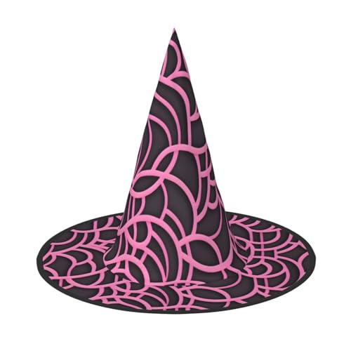 XZDLXJ Purple lines Zusammenklappbarer Hexenhut für Festivals & Cosplay - Faltbar und leicht mit verstellbarer Struktur XZDLXJ Purple lines Zusammenklappbarer Hexenhut für Festivals & Cosplay - Faltbar und leicht mit verstellbarer Struktur von XZDLXJ