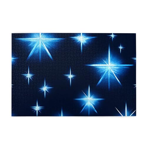 Cartoon Blue Star Horizontal Wooden Jigsaw Puzzle 1000 Pieces Relax and Improve Hands on Skills and Konzentration Cartoon Blue Star Horizontal Wooden Jigsaw Puzzle 1000 Pieces Relax and Improve Hands on Skills and Konzentration von XZDZWK