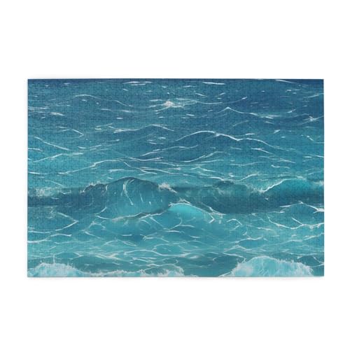 Das tiefe blaue Meer Horizontales Holzpuzzle 1000 Teile Entspannen und verbessern Sie die Hände auf Fähigkeiten und Konzentration Das tiefe blaue Meer Horizontales Holzpuzzle 1000 Teile Entspannen und verbessern Sie die Hände auf Fähigkeiten und Konzentration von XZDZWK