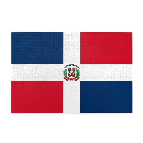 Dominikanische Republik Horizontales Holzpuzzle 1000 Teile Entspannen und Verbessern Sie die Hände auf Fähigkeiten und Konzentration von XZDZWK