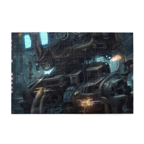 Future Robot Horizontal Wooden Jigsaw Puzzle 1000 Pieces Relax and Improve Hands on Skills and Concentration Future Robot Horizontal Wooden Jigsaw Puzzle 1000 Pieces Relax and Improve Hands on Skills and Concentration von XZDZWK