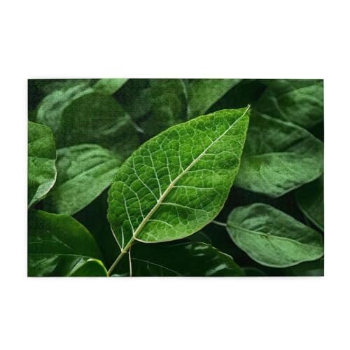 Green Leaf Nature Horizontales Holzpuzzle 1000 Teile Entspannen und Verbessern Sie die Hände auf Fähigkeiten und Konzentration Green Leaf Nature Horizontales Holzpuzzle 1000 Teile Entspannen und Verbessern Sie die Hände auf Fähigkeiten und Konzentration von XZDZWK