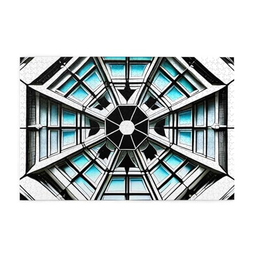 Octagon Building Horizontal Wooden Jigsaw Puzzle 1000 Pieces Relax and Improve Hands on Skills and Konzentration Octagon Building Horizontal Wooden Jigsaw Puzzle 1000 Pieces Relax and Improve Hands on Skills and Konzentration von XZDZWK