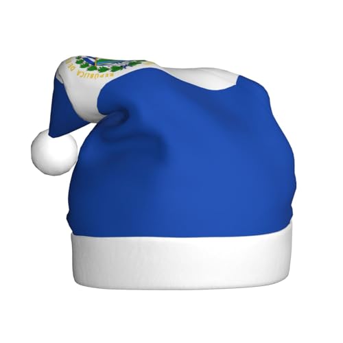 XZDZWK El Salvador Plüsch Weihnachtsmütze Bequeme und vielseitige Kopfbedeckung Geeignet für Neujahrsaktivitäten XZDZWK El Salvador Plüsch Weihnachtsmütze Bequeme und vielseitige Kopfbedeckung Geeignet für Neujahrsaktivitäten von XZDZWK