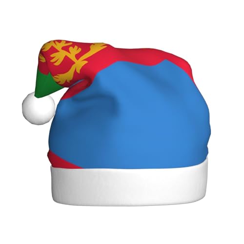 XZDZWK Eritreische Flagge, Plüsch-Weihnachtsmütze, bequeme und vielseitige Kopfbedeckung, geeignet für Neujahrsaktivitäten XZDZWK Eritreische Flagge, Plüsch-Weihnachtsmütze, bequeme und vielseitige Kopfbedeckung, geeignet für Neujahrsaktivitäten von XZDZWK