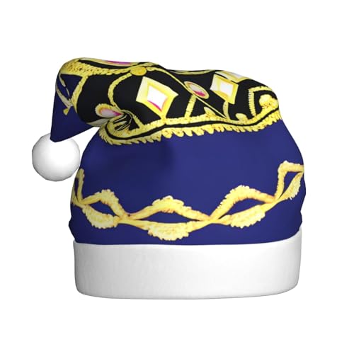 XZDZWK Fantasy Tiara Plüsch Weihnachtsmütze Bequeme und vielseitige Kopfbedeckung Geeignet für Neujahrsaktivitäten XZDZWK Fantasy Tiara Plüsch Weihnachtsmütze Bequeme und vielseitige Kopfbedeckung Geeignet für Neujahrsaktivitäten von XZDZWK