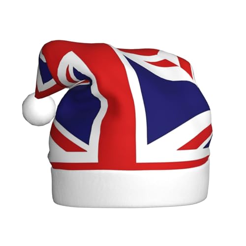 XZDZWK Weihnachtsmütze mit UK-Flagge, bequeme und vielseitige Kopfbedeckung, geeignet für Neujahrsaktivitäten XZDZWK Weihnachtsmütze mit UK-Flagge, bequeme und vielseitige Kopfbedeckung, geeignet für Neujahrsaktivitäten von XZDZWK