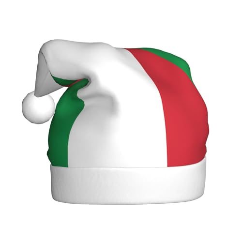 XZDZWK Weihnachtsmütze mit italienischer Flagge, bequeme und vielseitige Kopfbedeckung, geeignet für Neujahrsaktivitäten XZDZWK Weihnachtsmütze mit italienischer Flagge, bequeme und vielseitige Kopfbedeckung, geeignet für Neujahrsaktivitäten von XZDZWK