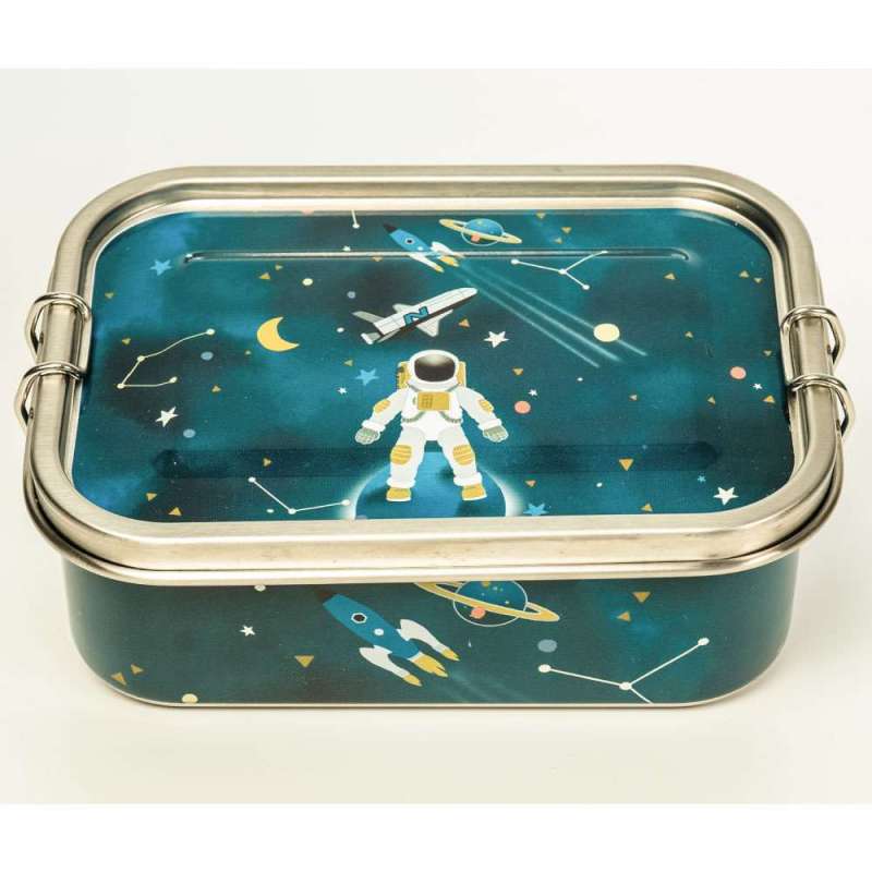XANADOO Brotdose aus Edelstahl 800 ml - Kids Line, Xanadoo Designs Astronaut von Xanadoo