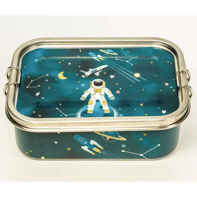 XANADOO Brotdose aus Edelstahl 800 ml - Kids Line, Xanadoo Designs Astronaut von Xanadoo