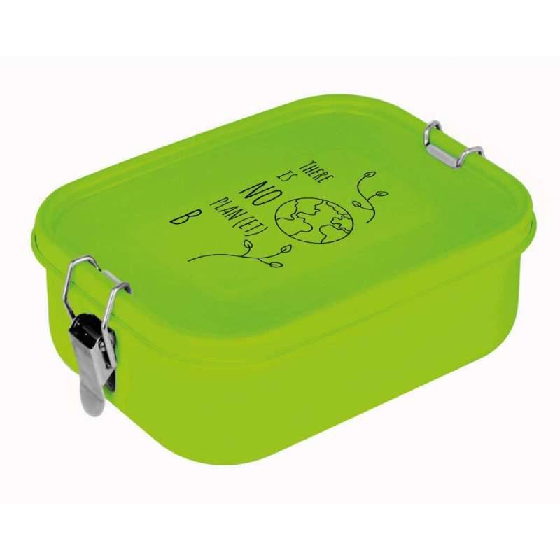XANADOO Brotdose aus Edelstahl 800 ml - Kids Line, Xanadoo Designs Neon grün-Tattoo von Xanadoo