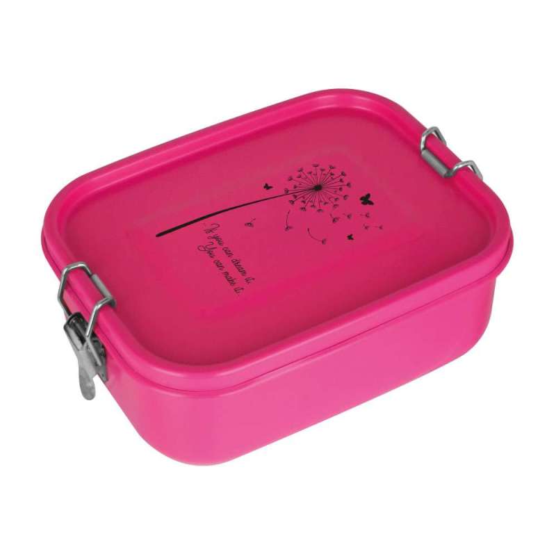 XANADOO Brotdose aus Edelstahl 800 ml - Kids Line, Xanadoo Designs Neon pink-Tattoo von Xanadoo