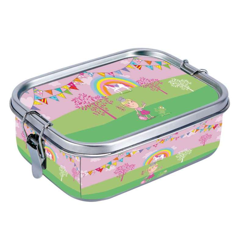 XANADOO Brotdose aus Edelstahl 800 ml - Kids Line, Xanadoo Designs Prinzessin von Xanadoo