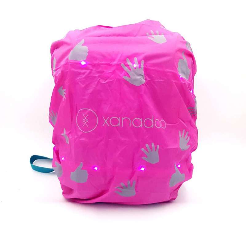XANADOO LED Regenshutz für Schulranzen & Rucksäcke, Farbe neonpink XANADOO LED Regenshutz für Schulranzen & Rucksäcke, Farbe neonpink von Xanadoo