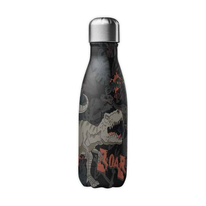 XANADOO Trinkflasche aus Edelstahl - Kidsline, Volumen 350 ml, Xanadoo Designs Dinosaurier-2 von Xanadoo