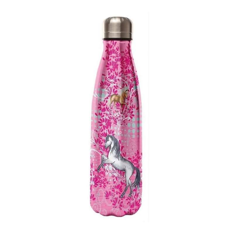 XANADOO Trinkflasche aus Edelstahl - Kidsline, Volumen 350 ml, Xanadoo Designs Pferde von Xanadoo
