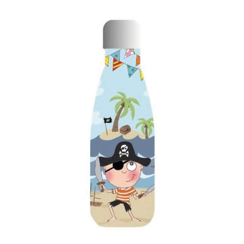 XANADOO Trinkflasche aus Edelstahl - Kidsline, Volumen 350 ml, Xanadoo Designs Pirat von Xanadoo