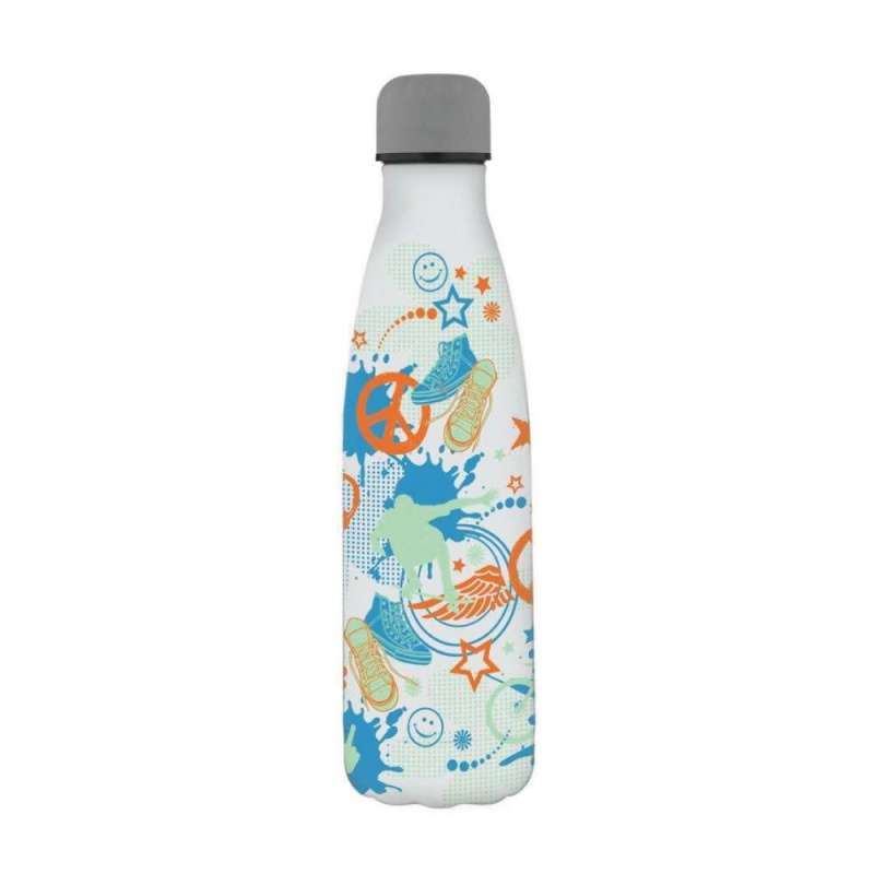 XANADOO Trinkflasche aus Edelstahl - Kidsline, Volumen 350 ml, Xanadoo Designs Sporty von Xanadoo