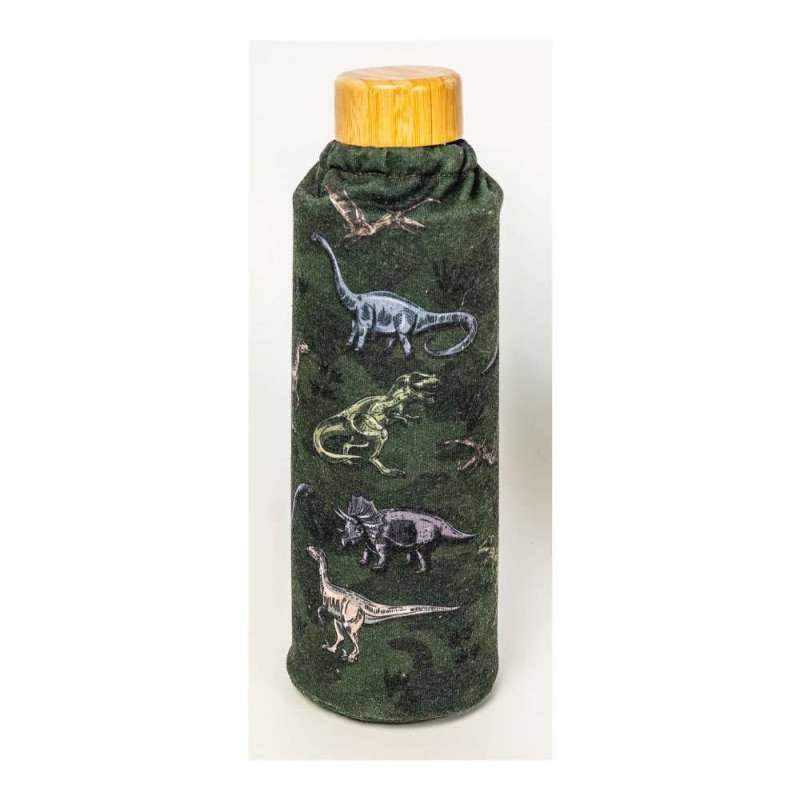 XANADOO Trinkflasche aus Glas 500 ml, Xanadoo Designs Dinosauerier3 von Xanadoo