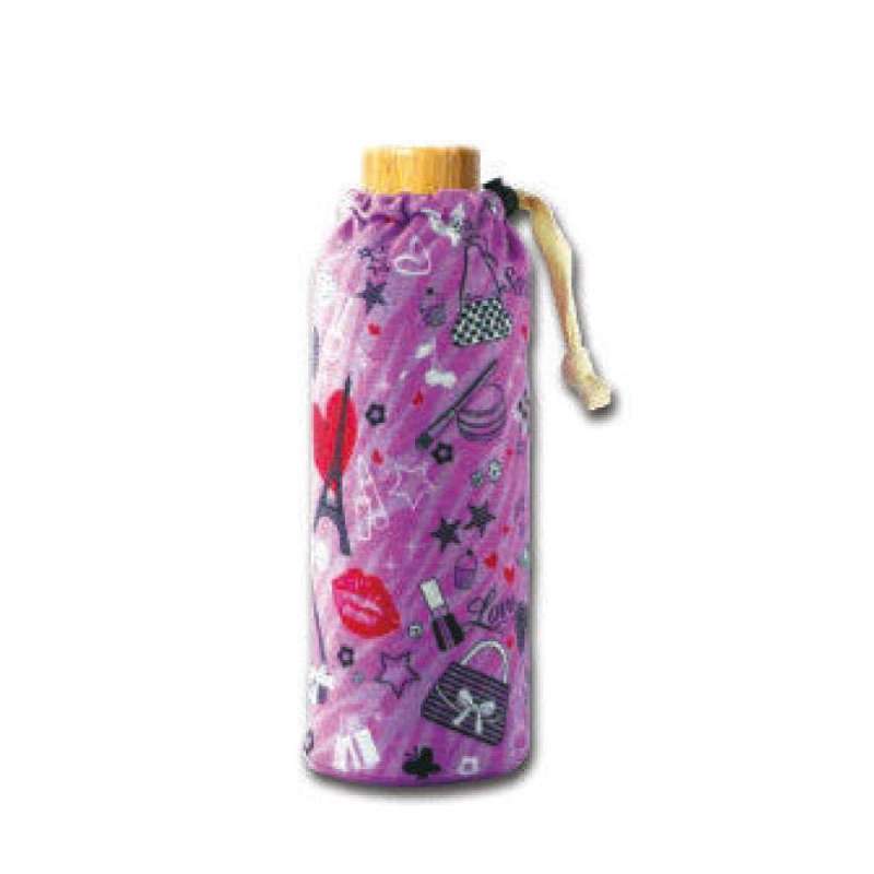 XANADOO Trinkflasche aus Glas 500 ml, Xanadoo Designs Eiffelturm von Xanadoo