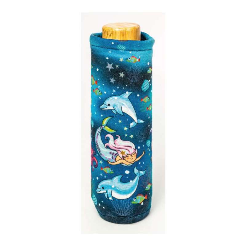 XANADOO Trinkflasche aus Glas 500 ml, Xanadoo Designs Meerjungfrau von Xanadoo