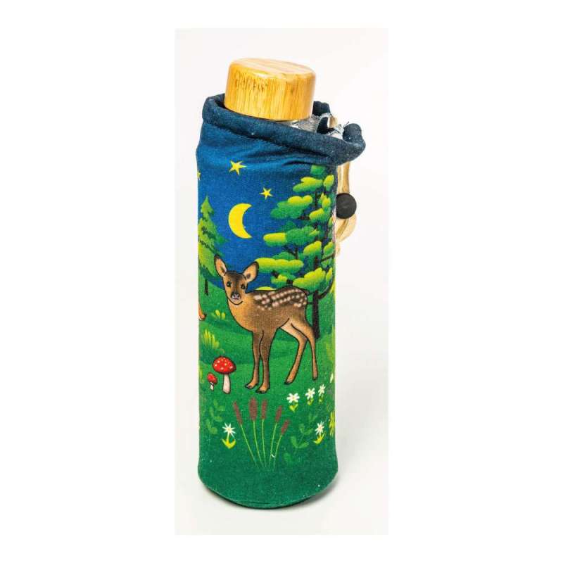 XANADOO Trinkflasche aus Glas 500 ml, Xanadoo Designs Waldtiere von Xanadoo