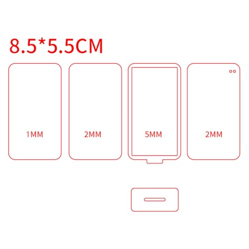 Xanorrg Blindkarte Ziegelstein Transparente Acrylplattenform Leere Platten Für Hand Basteln Acryl Mahjong Fliesen Xanorrg Blindkarte Ziegelstein Transparente Acrylplattenform Leere Platten Für Hand Basteln Acryl Mahjong Fliesen von Xanorrg