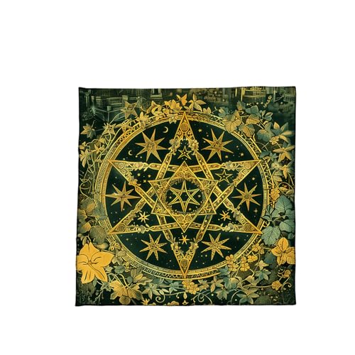 Xanorrg Bunte Velvets Tarot Tuch Lesen Stoff Tragbare Spiele Easy Cleaning Stoff Tischdecke Tischabdeckung Tischdecke Xanorrg Bunte Velvets Tarot Tuch Lesen Stoff Tragbare Spiele Easy Cleaning Stoff Tischdecke Tischabdeckung Tischdecke von Xanorrg