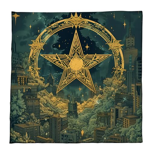 Xanorrg Bunte Velvets Tarot Tuch Lesen Stoff Tragbare Spiele Easy Cleaning Stoff Tischdecke Tischabdeckung Tischdecke Xanorrg Bunte Velvets Tarot Tuch Lesen Stoff Tragbare Spiele Easy Cleaning Stoff Tischdecke Tischabdeckung Tischdecke von Xanorrg