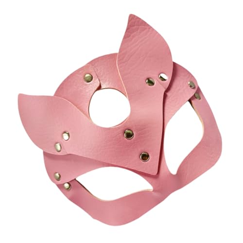 Xanorrg Elegante Katzenmomen Kostümmaske Premium PU Leder Atmungsaktives Design Für Maskerades Partys Rollenspiele Verstellbarer Kopfbedeckung Party Maske Xanorrg Elegante Katzenmomen Kostümmaske Premium PU Leder Atmungsaktives Design Für Maskerades Partys Rollenspiele Verstellbarer Kopfbedeckung Party Maske von Xanorrg
