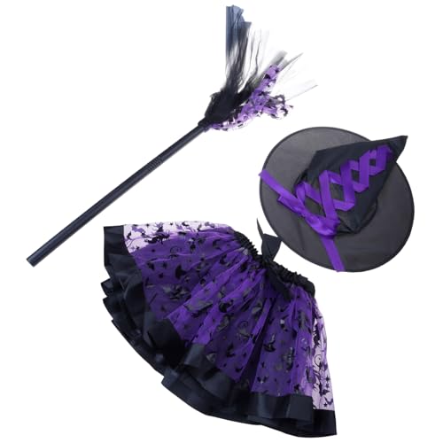 Xanorrg Frauen Halloween Hexe Kleidung Eerie Halloween Kostüm Set Mit Kleiderhut Und Mehr Für Themen Partys Rollenspiele Ensembles Xanorrg Frauen Halloween Hexe Kleidung Eerie Halloween Kostüm Set Mit Kleiderhut Und Mehr Für Themen Partys Rollenspiele Ensembles von Xanorrg