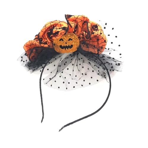 Xanorrg Halloween Themed Stirnband Komfortable Festes Haarbänder Verstellbare Größe Hair Hoop Kostüm Zubehör Für Partys Verstellbare Größe Kopfbedeckung von Xanorrg